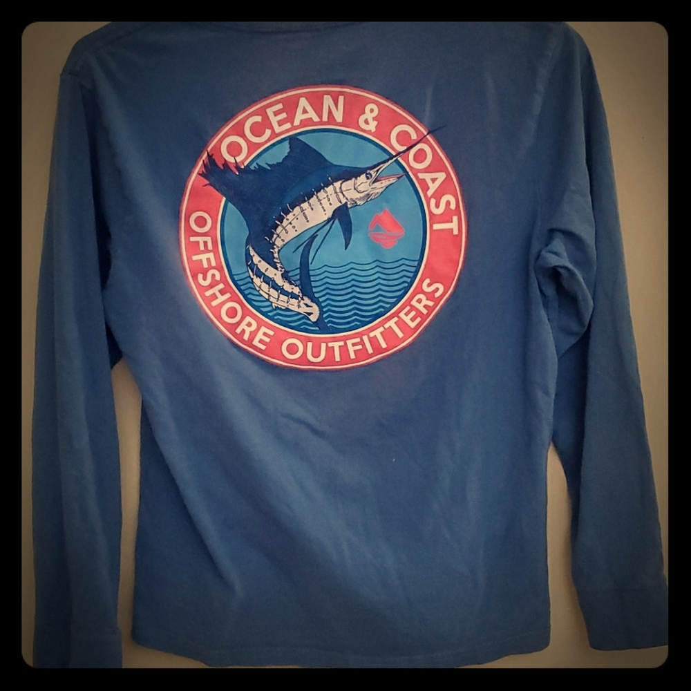Boys L Ocean & Coast LS tee